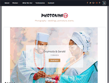Tablet Screenshot of photonimi.com